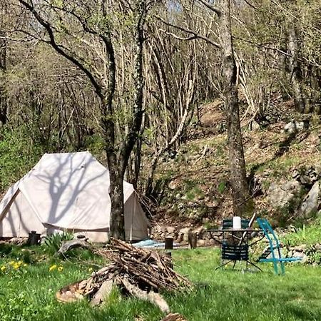 Grande Tente Tipi En Pleine Foret Burzet 外观 照片